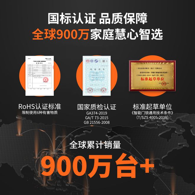 Zigbang直帮（原三星指纹锁）具有GA认证的智能锁！